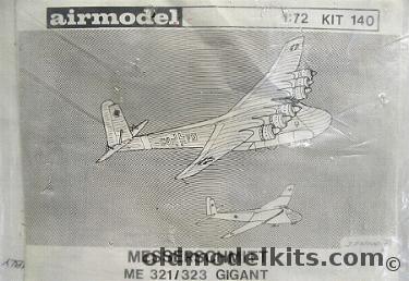Airmodel 1/72 Messerschmitt ME-321 / ME-323 Giant, 140 plastic model kit